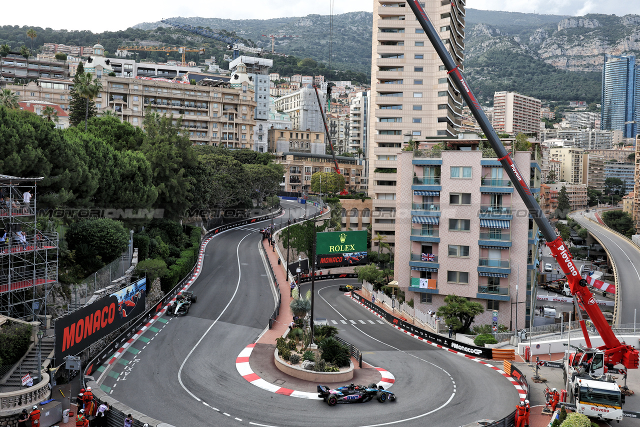 GP MONACO, Esteban Ocon (FRA) Alpine F1 Team A524.

24.05.2024. Formula 1 World Championship, Rd 8, Monaco Grand Prix, Monte Carlo, Monaco, Practice Day.

- www.xpbimages.com, EMail: requests@xpbimages.com © Copyright: Bearne / XPB Images