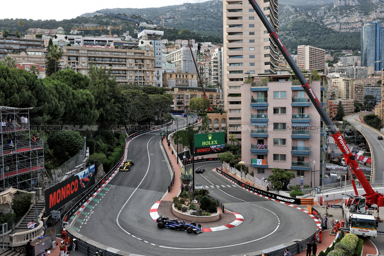 GP MONACO, Logan Sargeant (USA) Williams Racing FW46.

24.05.2024. Formula 1 World Championship, Rd 8, Monaco Grand Prix, Monte Carlo, Monaco, Practice Day.

- www.xpbimages.com, EMail: requests@xpbimages.com © Copyright: Bearne / XPB Images