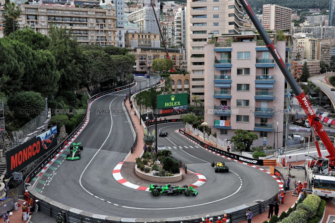 GP MONACO, Zhou Guanyu (CHN) Sauber C44.

24.05.2024. Formula 1 World Championship, Rd 8, Monaco Grand Prix, Monte Carlo, Monaco, Practice Day.

- www.xpbimages.com, EMail: requests@xpbimages.com © Copyright: Bearne / XPB Images
