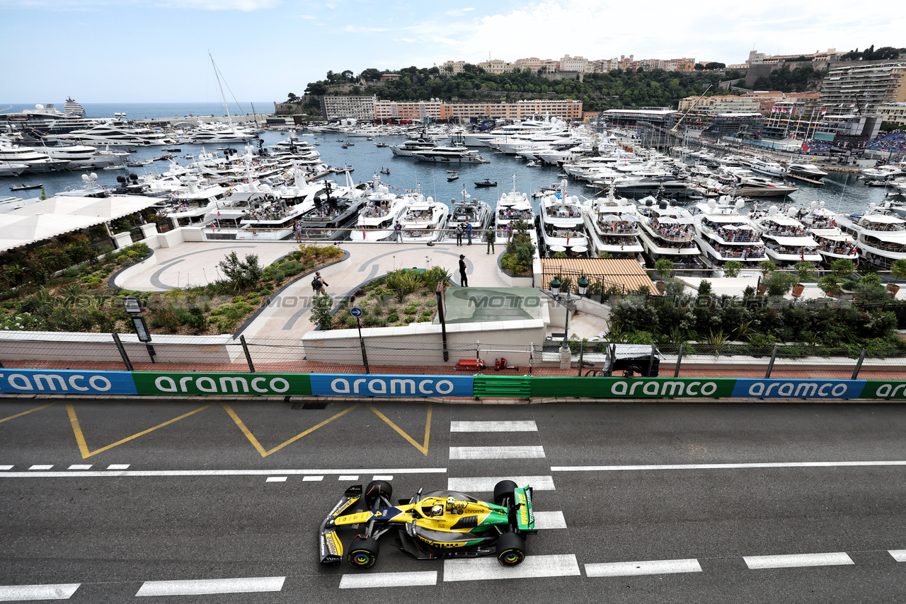 GP MONACO, Lando Norris (GBR) McLaren MCL38.

24.05.2024. Formula 1 World Championship, Rd 8, Monaco Grand Prix, Monte Carlo, Monaco, Practice Day.

- www.xpbimages.com, EMail: requests@xpbimages.com © Copyright: Bearne / XPB Images