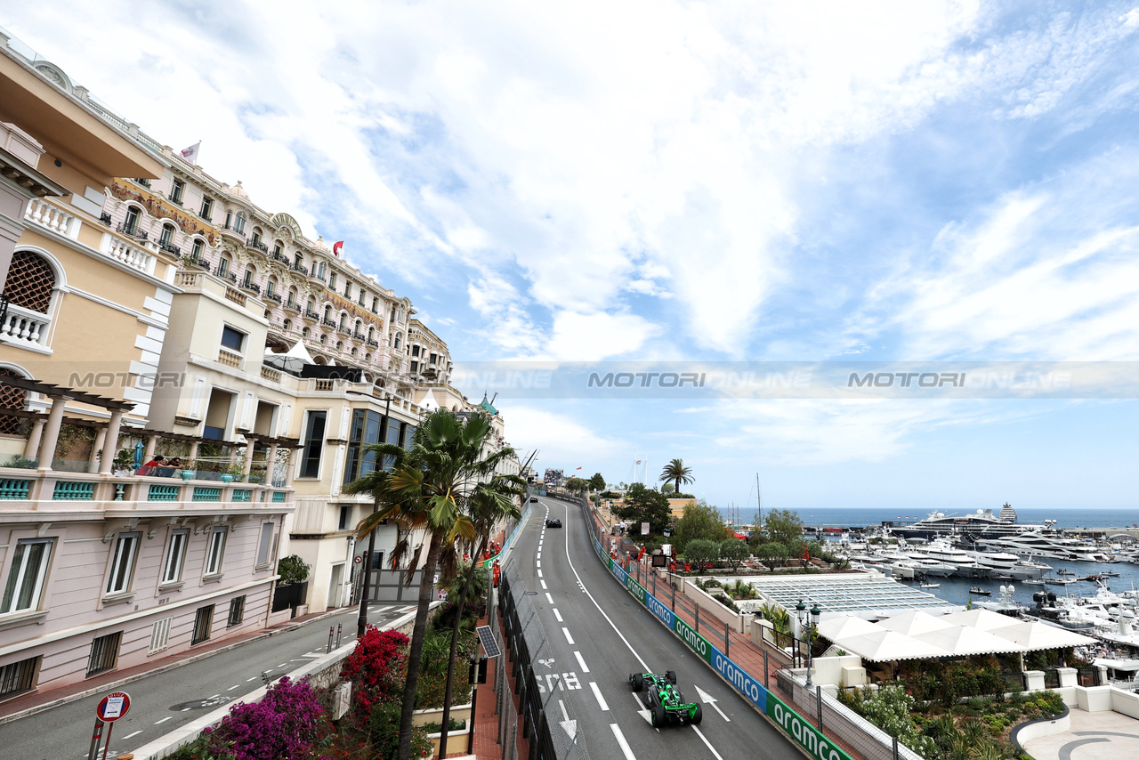 GP MONACO, Valtteri Bottas (FIN) Sauber C44.

24.05.2024. Formula 1 World Championship, Rd 8, Monaco Grand Prix, Monte Carlo, Monaco, Practice Day.

- www.xpbimages.com, EMail: requests@xpbimages.com © Copyright: Bearne / XPB Images