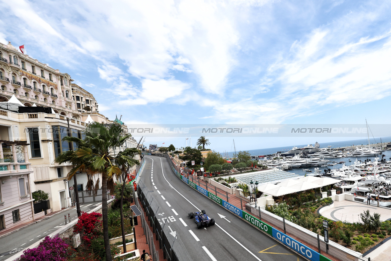 GP MONACO, Logan Sargeant (USA) Williams Racing FW46.

24.05.2024. Formula 1 World Championship, Rd 8, Monaco Grand Prix, Monte Carlo, Monaco, Practice Day.

- www.xpbimages.com, EMail: requests@xpbimages.com © Copyright: Bearne / XPB Images