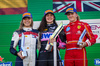 GP OLANDA, The podium (L to R): Nerea Marti (ESP) Campos Racing, second; Abbi Pulling (GBR) Rodin Motorsport, vincitore; Maya Weug (NLD) Prema, third.

25.08.2024. FIA Formula Academy, Rd 4, Gara 1, Zandvoort, Netherlands, Domenica.

- www.xpbimages.com, EMail: requests@xpbimages.com Copyright: XPB Images