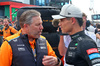 GP OLANDA, Zak Brown (USA) McLaren Executive Director with Lando Norris (GBR) McLaren on the grid.

25.08.2024. Formula 1 World Championship, Rd 15, Dutch Grand Prix, Zandvoort, Netherlands, Gara Day.

- www.xpbimages.com, EMail: requests@xpbimages.com © Copyright: Batchelor / XPB Images