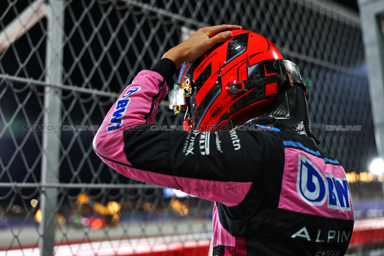 GP QATAR, Esteban Ocon (FRA) Alpine F1 Team retired from the race.

01.12.2024. Formula 1 World Championship, Rd 23, Qatar Grand Prix, Doha, Qatar, Gara Day.

 - www.xpbimages.com, EMail: requests@xpbimages.com © Copyright: Coates / XPB Images