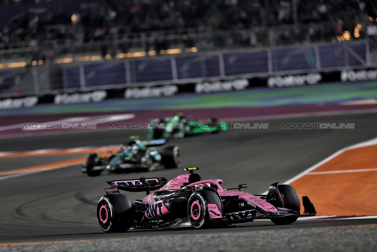 GP QATAR, Pierre Gasly (FRA) Alpine F1 Team A524.

01.12.2024. Formula 1 World Championship, Rd 23, Qatar Grand Prix, Doha, Qatar, Gara Day.

 - www.xpbimages.com, EMail: requests@xpbimages.com © Copyright: Staley / XPB Images
