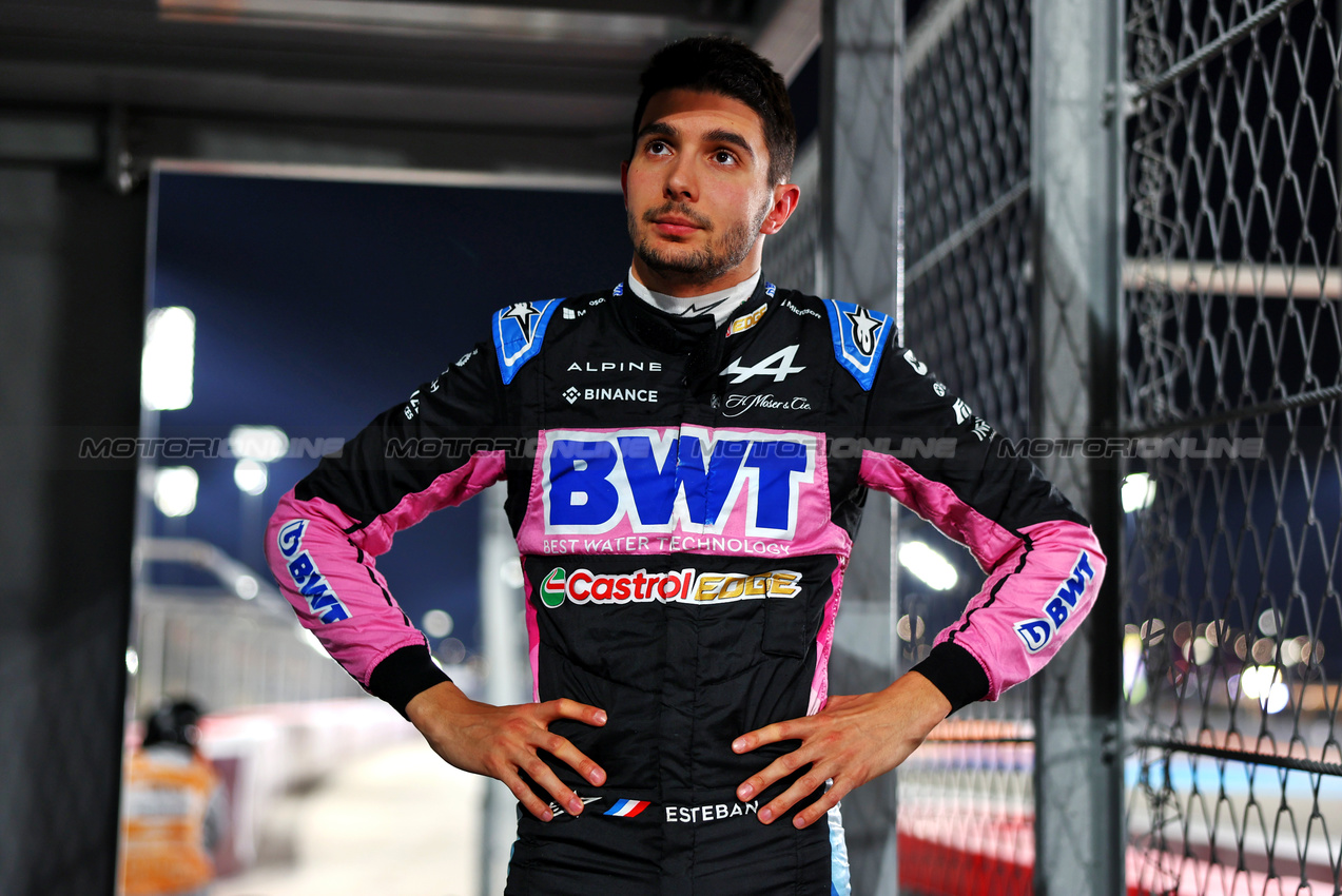 GP QATAR, Esteban Ocon (FRA) Alpine F1 Team retired from the race.

01.12.2024. Formula 1 World Championship, Rd 23, Qatar Grand Prix, Doha, Qatar, Gara Day.

 - www.xpbimages.com, EMail: requests@xpbimages.com © Copyright: Coates / XPB Images