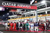 GP QATAR, Drivers as the grid observes the national anthem.

01.12.2024. Formula 1 World Championship, Rd 23, Qatar Grand Prix, Doha, Qatar, Gara Day.

 - www.xpbimages.com, EMail: requests@xpbimages.com © Copyright: Staley / XPB Images