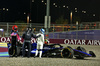 GP QATAR, Esteban Ocon (FRA) Alpine F1 Team e Franco Colapinto (ARG) Williams Racing FW46 retired at the partenza of the race.

01.12.2024. Formula 1 World Championship, Rd 23, Qatar Grand Prix, Doha, Qatar, Gara Day.

 - www.xpbimages.com, EMail: requests@xpbimages.com © Copyright: Coates / XPB Images