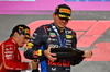 GP QATAR, Gara winner Max Verstappen (NLD) Red Bull Racing celebrates on the podium.

01.12.2024. Formula 1 World Championship, Rd 23, Qatar Grand Prix, Doha, Qatar, Gara Day.

- www.xpbimages.com, EMail: requests@xpbimages.com © Copyright: Charniaux / XPB Images