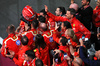 GP QATAR, Charles Leclerc (MON) Ferrari celebrates his second position with the team.

01.12.2024. Formula 1 World Championship, Rd 23, Qatar Grand Prix, Doha, Qatar, Gara Day.

- www.xpbimages.com, EMail: requests@xpbimages.com © Copyright: Moy / XPB Images