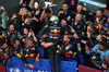GP QATAR, Gara winner Max Verstappen (NLD) Red Bull Racing celebrates in parc ferme with the team.

01.12.2024. Formula 1 World Championship, Rd 23, Qatar Grand Prix, Doha, Qatar, Gara Day.

- www.xpbimages.com, EMail: requests@xpbimages.com © Copyright: Moy / XPB Images