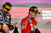 GP QATAR, Charles Leclerc (MON) Ferrari celebrates his second position on the podium.

01.12.2024. Formula 1 World Championship, Rd 23, Qatar Grand Prix, Doha, Qatar, Gara Day.

 - www.xpbimages.com, EMail: requests@xpbimages.com © Copyright: Staley / XPB Images