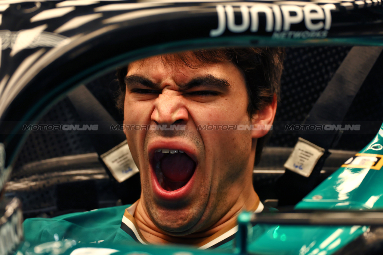 GP QATAR, Lance Stroll (CDN) Aston Martin F1 Team AMR24.

28.11.2024. Formula 1 World Championship, Rd 23, Qatar Grand Prix, Doha, Qatar, Preparation Day.

 - www.xpbimages.com, EMail: requests@xpbimages.com © Copyright: Coates / XPB Images