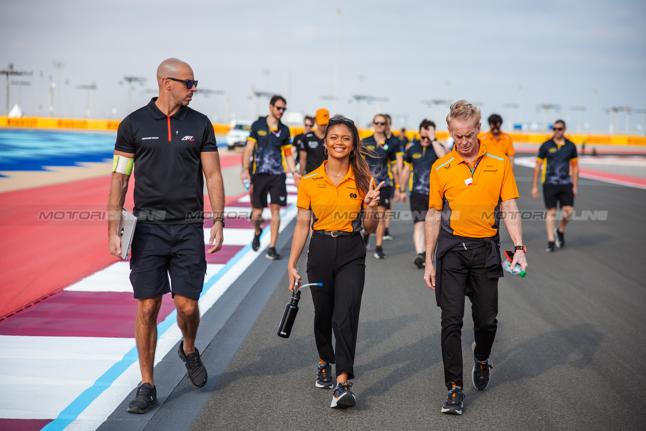 GP QATAR, Bianca Bustamante (PHL) ART walks the circuit.

28.11.2024. FIA Formula Academy, Rd 6, Losail International Circuit, Doha, Qatar, Giovedi'.

- www.xpbimages.com, EMail: requests@xpbimages.com Copyright: XPB Images