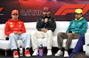 GP QATAR, (L to R): Charles Leclerc (MON) Ferrari; Pierre Gasly (FRA) Alpine F1 Team; Pierre Gasly (FRA) Alpine F1 Team; e Fernando Alonso (ESP) Aston Martin F1 Team, in the FIA Press Conference.

28.11.2024. Formula 1 World Championship, Rd 23, Qatar Grand Prix, Doha, Qatar, Preparation Day.

 - www.xpbimages.com, EMail: requests@xpbimages.com © Copyright: Staley / XPB Images