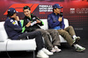 GP QATAR, (L to R): Sergio Perez (MEX) Red Bull Racing; Zhou Guanyu (CHN) Sauber; e Alexander Albon (THA) Williams Racing, in the FIA Press Conference.

28.11.2024. Formula 1 World Championship, Rd 23, Qatar Grand Prix, Doha, Qatar, Preparation Day.

 - www.xpbimages.com, EMail: requests@xpbimages.com © Copyright: Staley / XPB Images