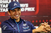 GP QATAR, Alexander Albon (THA) Williams Racing in the FIA Press Conference.

28.11.2024. Formula 1 World Championship, Rd 23, Qatar Grand Prix, Doha, Qatar, Preparation Day.

 - www.xpbimages.com, EMail: requests@xpbimages.com © Copyright: Staley / XPB Images