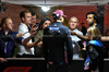GP QATAR, Esteban Ocon (FRA) Alpine F1 Team with the media.

28.11.2024. Formula 1 World Championship, Rd 23, Qatar Grand Prix, Doha, Qatar, Preparation Day.

- www.xpbimages.com, EMail: requests@xpbimages.com © Copyright: Moy / XPB Images