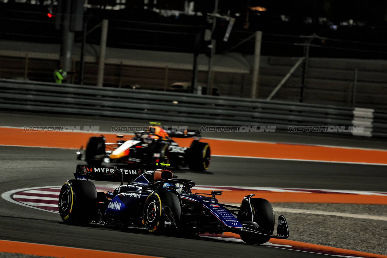 GP QATAR, Franco Colapinto (ARG) Williams Racing FW46.

30.11.2024. Formula 1 World Championship, Rd 23, Qatar Grand Prix, Doha, Qatar, Sprint e Qualifiche Day.

 - www.xpbimages.com, EMail: requests@xpbimages.com © Copyright: Coates / XPB Images