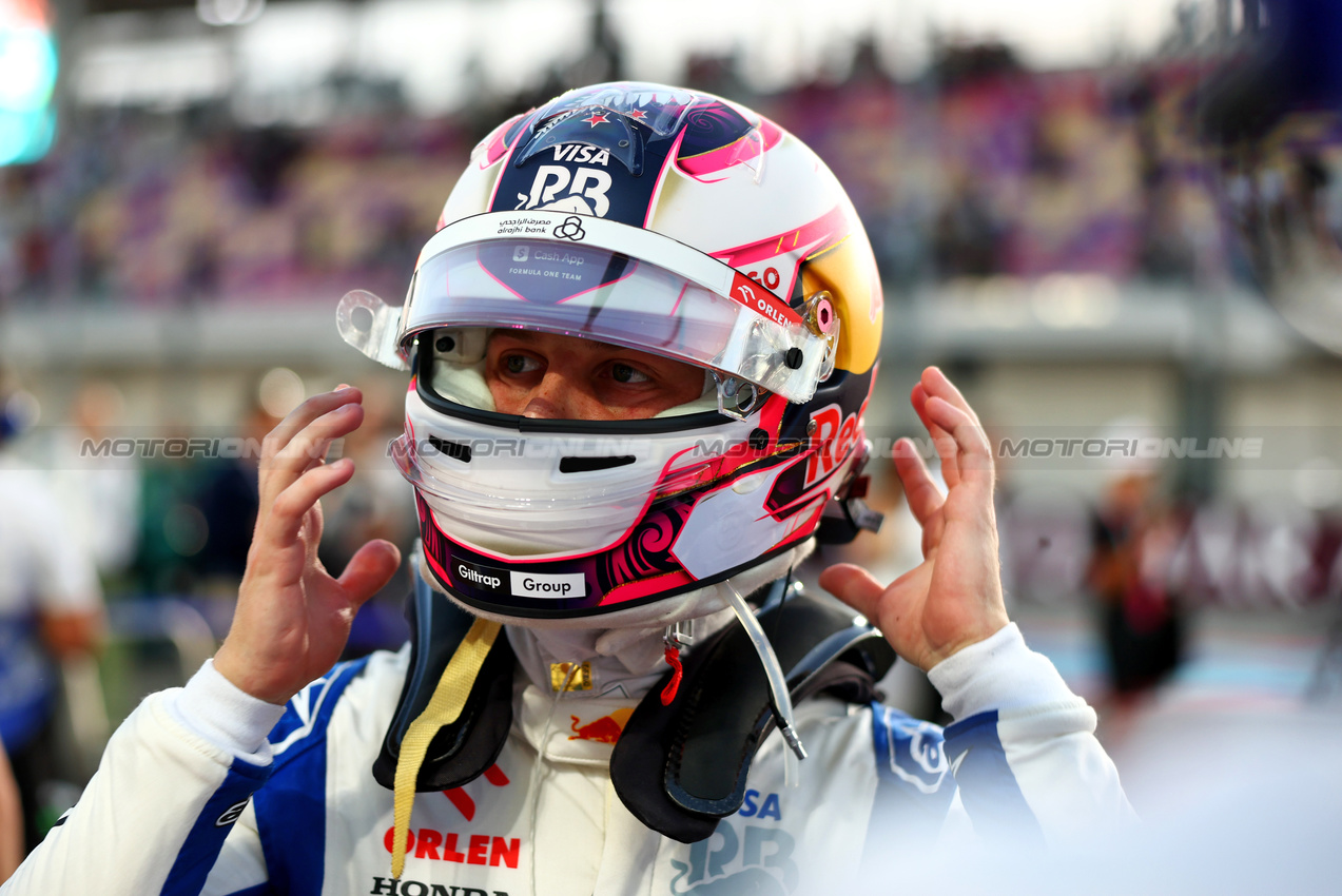 GP QATAR, Liam Lawson (NZL) RB on the grid.

30.11.2024. Formula 1 World Championship, Rd 23, Qatar Grand Prix, Doha, Qatar, Sprint e Qualifiche Day.

 - www.xpbimages.com, EMail: requests@xpbimages.com © Copyright: Coates / XPB Images