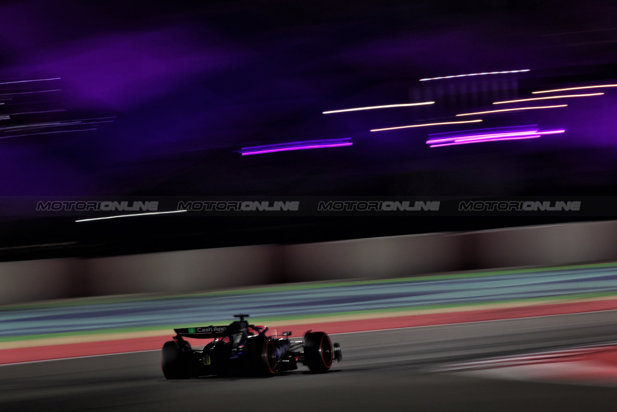 GP QATAR, Liam Lawson (NZL) RB VCARB 01.

30.11.2024. Formula 1 World Championship, Rd 23, Qatar Grand Prix, Doha, Qatar, Sprint e Qualifiche Day.

 - www.xpbimages.com, EMail: requests@xpbimages.com © Copyright: Staley / XPB Images