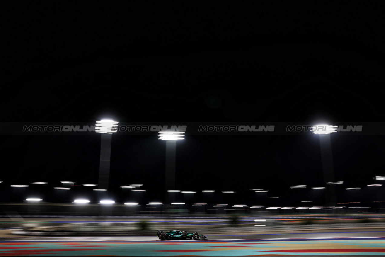 GP QATAR, Lance Stroll (CDN) Aston Martin F1 Team AMR24.

30.11.2024. Formula 1 World Championship, Rd 23, Qatar Grand Prix, Doha, Qatar, Sprint e Qualifiche Day.

 - www.xpbimages.com, EMail: requests@xpbimages.com © Copyright: Coates / XPB Images