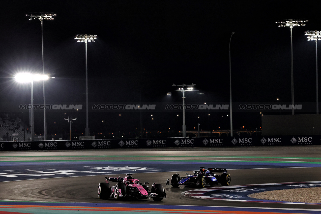 GP QATAR, Esteban Ocon (FRA) Alpine F1 Team A524.

30.11.2024. Formula 1 World Championship, Rd 23, Qatar Grand Prix, Doha, Qatar, Sprint e Qualifiche Day.

- www.xpbimages.com, EMail: requests@xpbimages.com © Copyright: Charniaux / XPB Images