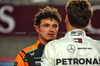 GP QATAR, (L to R): Lando Norris (GBR) McLaren in Sprint parc ferme with George Russell (GBR) Mercedes AMG F1.

30.11.2024. Formula 1 World Championship, Rd 23, Qatar Grand Prix, Doha, Qatar, Sprint e Qualifiche Day.

 - www.xpbimages.com, EMail: requests@xpbimages.com © Copyright: Coates / XPB Images