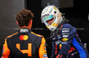 GP QATAR, Pole sitter Max Verstappen (NLD) Red Bull Racing in qualifying parc ferme with Lando Norris (GBR) McLaren.

30.11.2024. Formula 1 World Championship, Rd 23, Qatar Grand Prix, Doha, Qatar, Sprint e Qualifiche Day.

- www.xpbimages.com, EMail: requests@xpbimages.com © Copyright: Charniaux / XPB Images