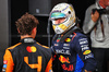 GP QATAR, Pole sitter Max Verstappen (NLD) Red Bull Racing in qualifying parc ferme with Lando Norris (GBR) McLaren.

30.11.2024. Formula 1 World Championship, Rd 23, Qatar Grand Prix, Doha, Qatar, Sprint e Qualifiche Day.

- www.xpbimages.com, EMail: requests@xpbimages.com © Copyright: Charniaux / XPB Images