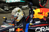 GP QATAR, Max Verstappen (NLD) Red Bull Racing celebrates his pole position in qualifying parc ferme.

30.11.2024. Formula 1 World Championship, Rd 23, Qatar Grand Prix, Doha, Qatar, Sprint e Qualifiche Day.

 - www.xpbimages.com, EMail: requests@xpbimages.com © Copyright: Coates / XPB Images