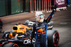 GP QATAR, Max Verstappen (NLD) Red Bull Racing celebrates his pole position in qualifying parc ferme.

30.11.2024. Formula 1 World Championship, Rd 23, Qatar Grand Prix, Doha, Qatar, Sprint e Qualifiche Day.

- www.xpbimages.com, EMail: requests@xpbimages.com © Copyright: Bearne / XPB Images