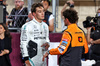 GP QATAR, (L to R): George Russell (GBR) Mercedes AMG F1 with Lando Norris (GBR) McLaren in Sprint parc ferme.

30.11.2024. Formula 1 World Championship, Rd 23, Qatar Grand Prix, Doha, Qatar, Sprint e Qualifiche Day.

- www.xpbimages.com, EMail: requests@xpbimages.com © Copyright: Moy / XPB Images