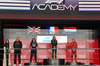 GP QATAR, The podium (L to R): Abbi Pulling (GBR) Rodin Motorsport, second; Doriane Pin (FRA) Prema Racing, vincitore; Maya Weug (NLD) Prema, third.

30.11.2024. FIA Formula Academy, Rd 6, Gara 1, Losail International Circuit, Doha, Qatar, Saturday.

- www.xpbimages.com, EMail: requests@xpbimages.com Copyright: XPB Images
