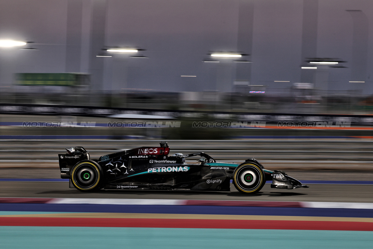 GP QATAR, George Russell (GBR) Mercedes AMG F1 W15.

29.11.2024 Formula 1 World Championship, Rd 23, Qatar Grand Prix, Doha, Qatar, Sprint Qualifiche Day.

- www.xpbimages.com, EMail: requests@xpbimages.com © Copyright: Moy / XPB Images