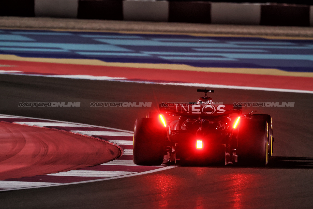 GP QATAR, George Russell (GBR) Mercedes AMG F1 W15.

29.11.2024 Formula 1 World Championship, Rd 23, Qatar Grand Prix, Doha, Qatar, Sprint Qualifiche Day.

- www.xpbimages.com, EMail: requests@xpbimages.com © Copyright: Moy / XPB Images
