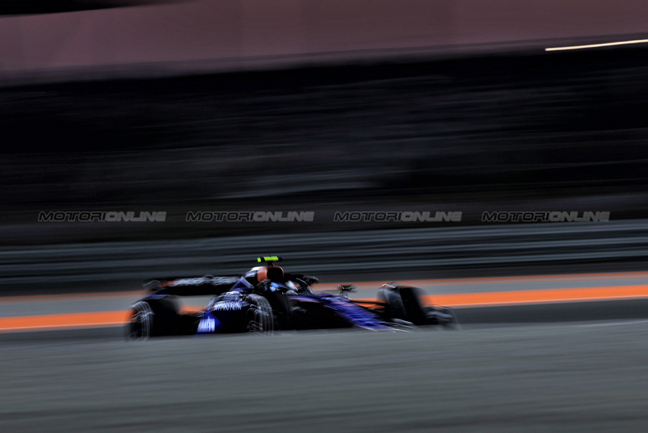GP QATAR, Franco Colapinto (ARG) Williams Racing FW46.

29.11.2024 Formula 1 World Championship, Rd 23, Qatar Grand Prix, Doha, Qatar, Sprint Qualifiche Day.

 - www.xpbimages.com, EMail: requests@xpbimages.com © Copyright: Staley / XPB Images