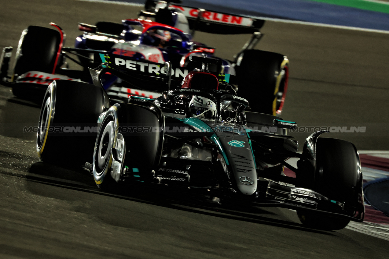 GP QATAR, George Russell (GBR) Mercedes AMG F1 W15.

29.11.2024 Formula 1 World Championship, Rd 23, Qatar Grand Prix, Doha, Qatar, Sprint Qualifiche Day.

 - www.xpbimages.com, EMail: requests@xpbimages.com © Copyright: Coates / XPB Images