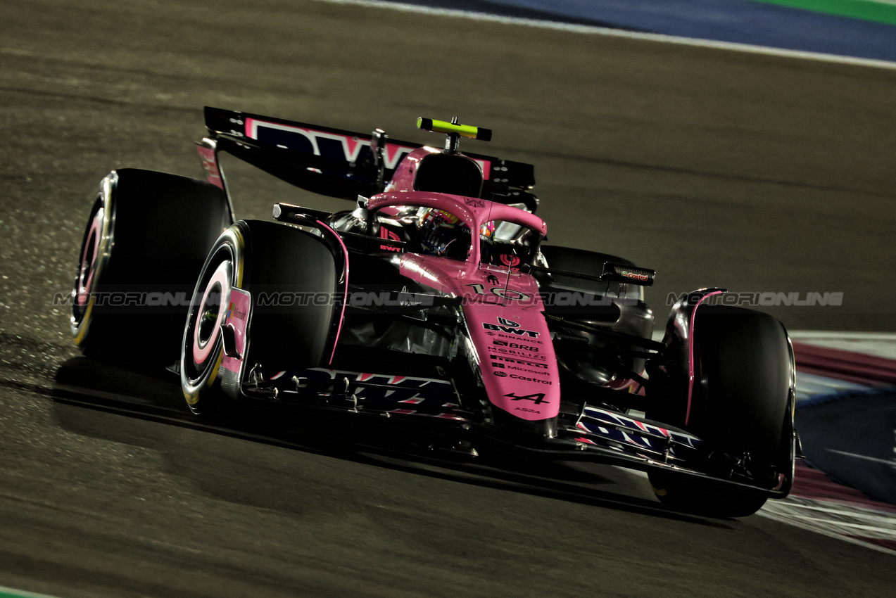 GP QATAR, Pierre Gasly (FRA) Alpine F1 Team A524.

29.11.2024 Formula 1 World Championship, Rd 23, Qatar Grand Prix, Doha, Qatar, Sprint Qualifiche Day.

 - www.xpbimages.com, EMail: requests@xpbimages.com © Copyright: Coates / XPB Images