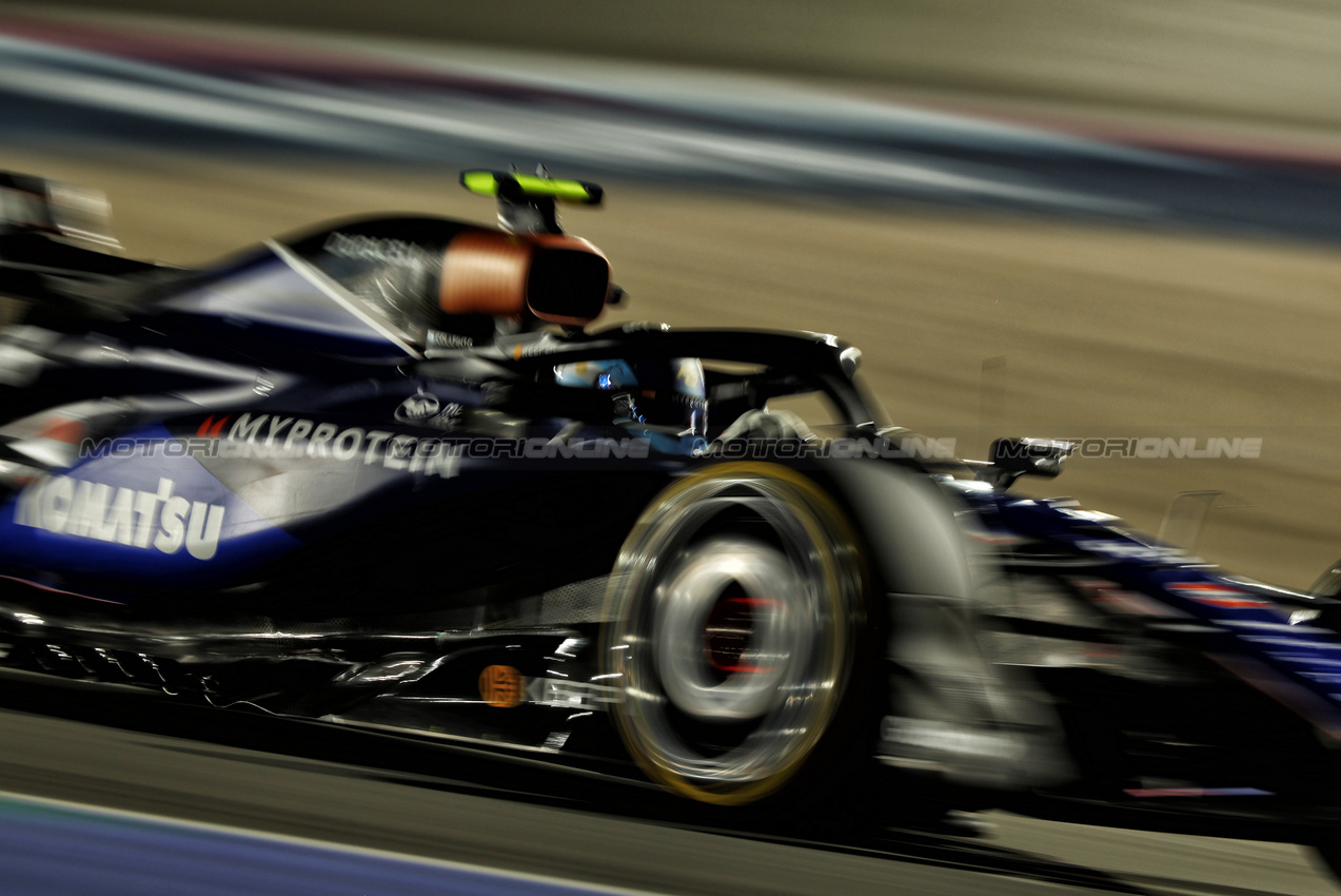 GP QATAR, Franco Colapinto (ARG) Williams Racing FW46.

29.11.2024 Formula 1 World Championship, Rd 23, Qatar Grand Prix, Doha, Qatar, Sprint Qualifiche Day.

 - www.xpbimages.com, EMail: requests@xpbimages.com © Copyright: Coates / XPB Images
