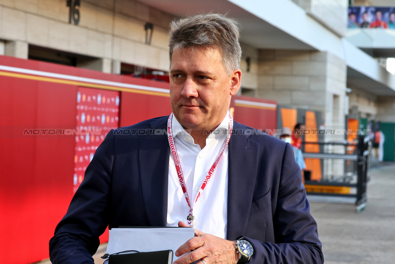 GP QATAR, Gernot Döllner (GER) Audi Chief Executive Officer.

29.11.2024 Formula 1 World Championship, Rd 23, Qatar Grand Prix, Doha, Qatar, Sprint Qualifiche Day.

- www.xpbimages.com, EMail: requests@xpbimages.com © Copyright: Moy / XPB Images