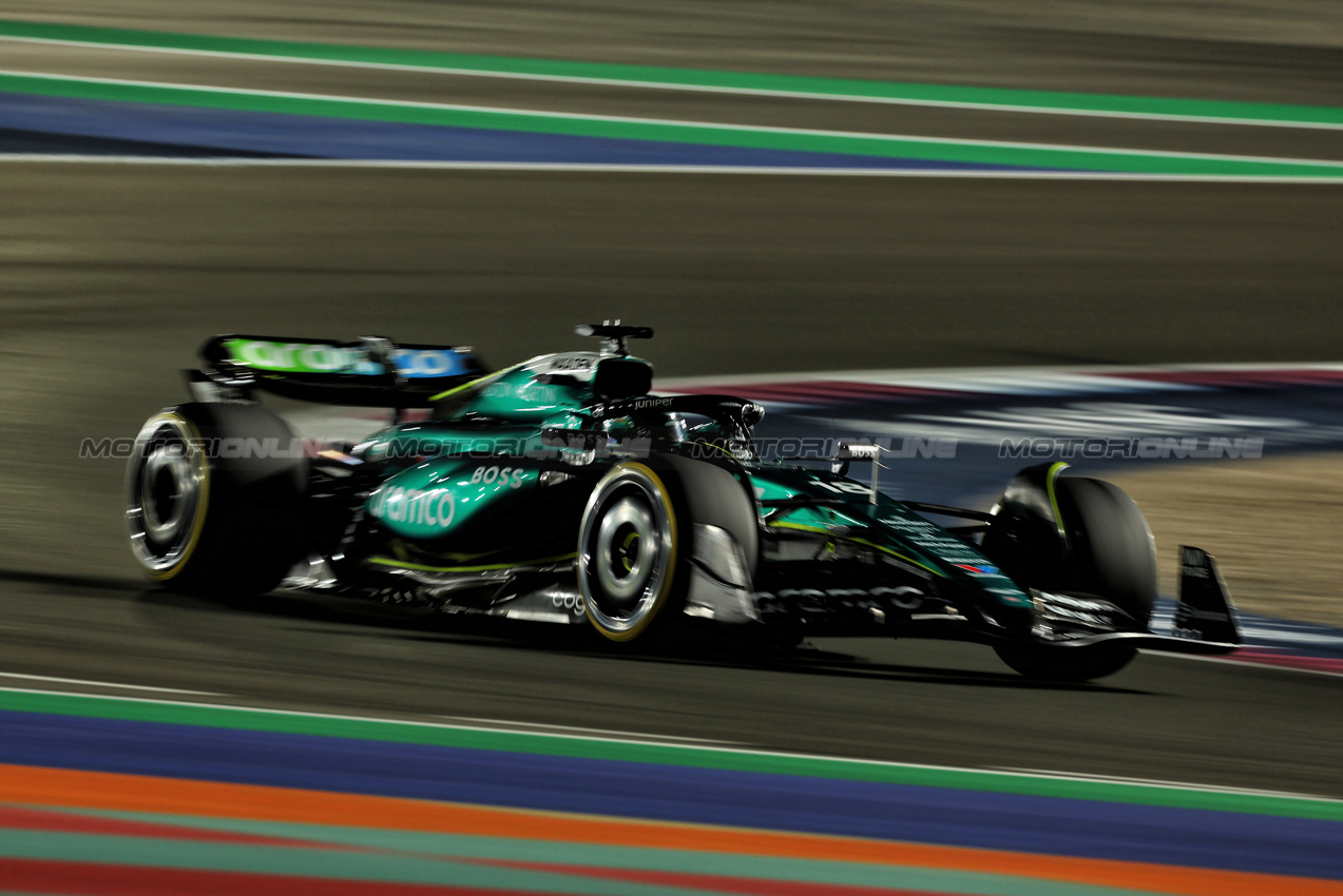 GP QATAR, Lance Stroll (CDN) Aston Martin F1 Team AMR24.

29.11.2024 Formula 1 World Championship, Rd 23, Qatar Grand Prix, Doha, Qatar, Sprint Qualifiche Day.

 - www.xpbimages.com, EMail: requests@xpbimages.com © Copyright: Coates / XPB Images
