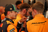GP QATAR, (L to R): Lando Norris (GBR) McLaren with Andrew Jarvis (GBR) McLaren Performance Engineer.

29.11.2024 Formula 1 World Championship, Rd 23, Qatar Grand Prix, Doha, Qatar, Sprint Qualifiche Day.

 - www.xpbimages.com, EMail: requests@xpbimages.com © Copyright: Coates / XPB Images