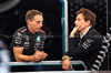 GP QATAR, (L to R): Matt Deane (GBR) Mercedes AMG F1 Chief Mechanic with Toto Wolff (GER) Mercedes AMG F1 Shareholder e Executive Director.

29.11.2024 Formula 1 World Championship, Rd 23, Qatar Grand Prix, Doha, Qatar, Sprint Qualifiche Day.

- www.xpbimages.com, EMail: requests@xpbimages.com © Copyright: Charniaux / XPB Images