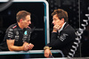 GP QATAR, (L to R): Matt Deane (GBR) Mercedes AMG F1 Chief Mechanic with Toto Wolff (GER) Mercedes AMG F1 Shareholder e Executive Director.

29.11.2024 Formula 1 World Championship, Rd 23, Qatar Grand Prix, Doha, Qatar, Sprint Qualifiche Day.

- www.xpbimages.com, EMail: requests@xpbimages.com © Copyright: Charniaux / XPB Images