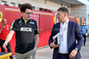 GP QATAR, (L to R): Mattia Binotto (ITA) Sauber Motorsport Chief Operating e Chief Technical Officer with Gernot Döllner (GER) Audi Chief Executive Officer.

29.11.2024 Formula 1 World Championship, Rd 23, Qatar Grand Prix, Doha, Qatar, Sprint Qualifiche Day.

- www.xpbimages.com, EMail: requests@xpbimages.com © Copyright: Moy / XPB Images