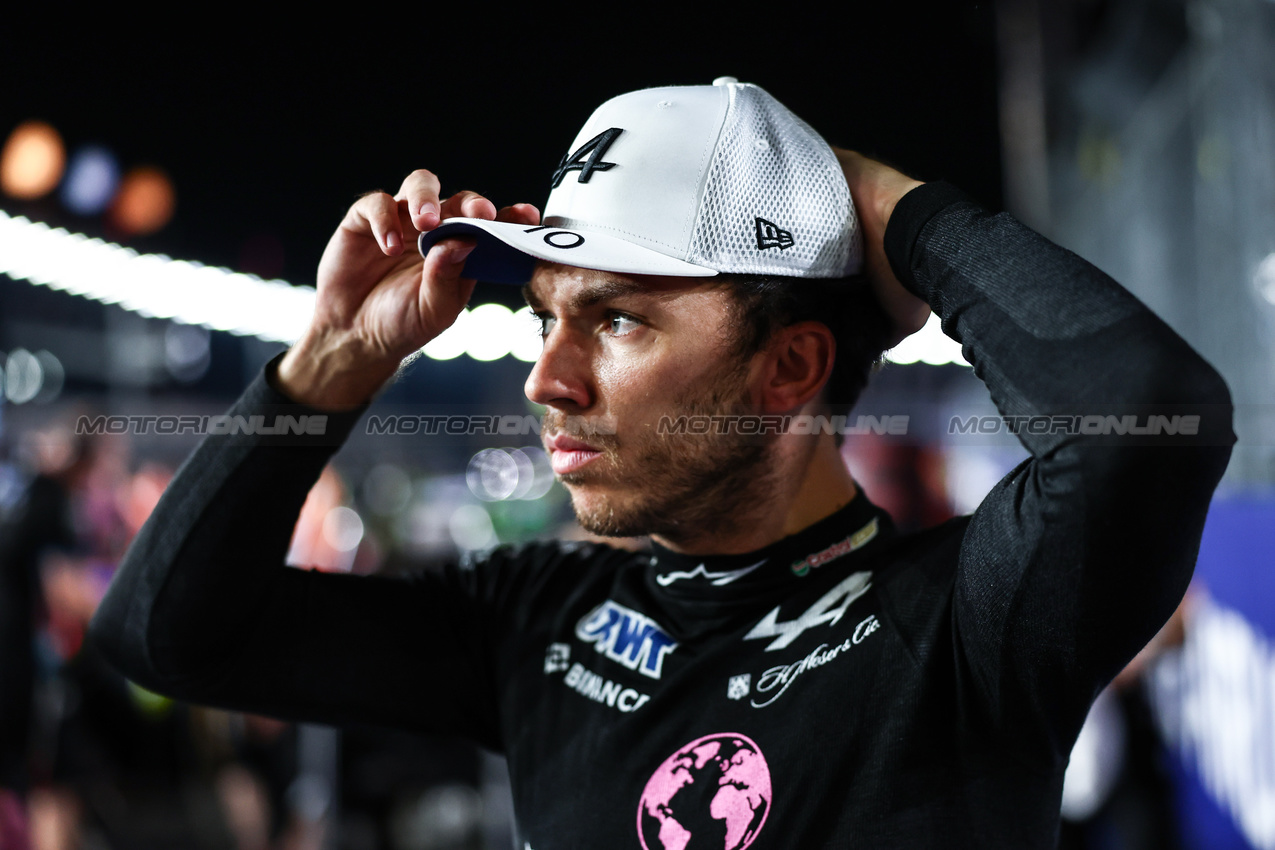 GP SINGAPORE, Pierre Gasly (FRA), Alpine F1 Team 
22.09.2024. Formula 1 World Championship, Rd 18, Singapore Grand Prix, Marina Bay Street Circuit, Singapore, Gara Day.
- www.xpbimages.com, EMail: requests@xpbimages.com © Copyright: Charniaux / XPB Images