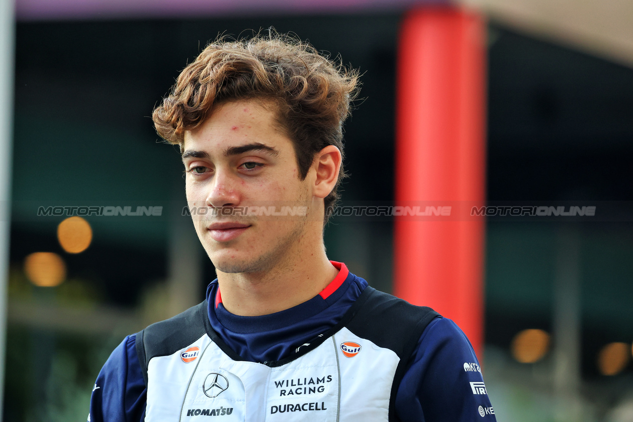 GP SINGAPORE, Franco Colapinto (ARG) Williams Racing.

22.09.2024. Formula 1 World Championship, Rd 18, Singapore Grand Prix, Marina Bay Street Circuit, Singapore, Gara Day.

- www.xpbimages.com, EMail: requests@xpbimages.com © Copyright: Batchelor / XPB Images