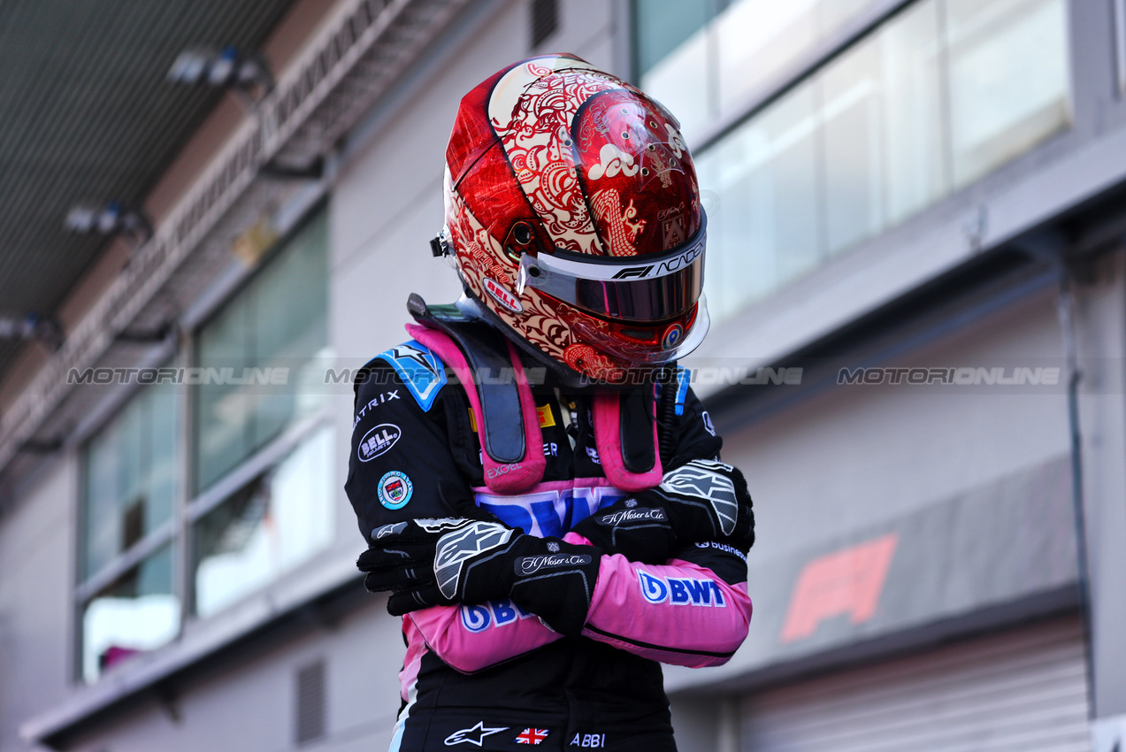 GP SINGAPORE, Gara winner Abbi Pulling (GBR) Rodin Motorsport celebrates in parc ferme.

22.09.2024. FIA Formula Academy, Rd 5, Gara 2, Marina Bay Street Circuit, Singapore, Domenica.

- www.xpbimages.com, EMail: requests@xpbimages.com Copyright: XPB Images